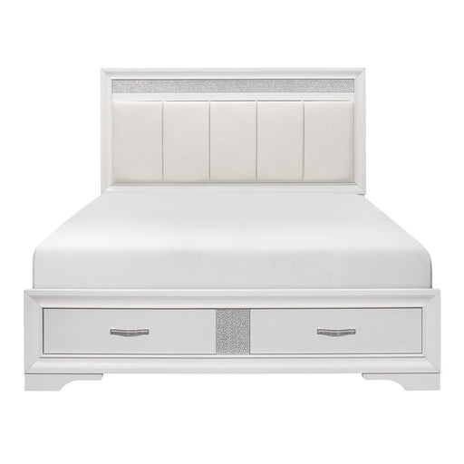 1505WK-1EK* (3) Eastern King Platform Bed with Footboard Storage - 1505WK-1EK*