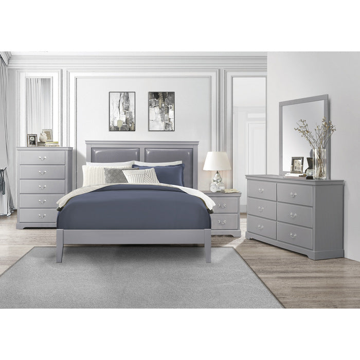 1519GY-1* (2) Queen Bed - 1519GY-1*