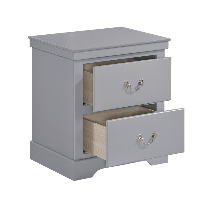1519GY-4 Night Stand - 1519GY-4
