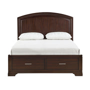 1520CH-1* (3) Queen Platform Bed with Footboard Storage - 1520CH-1*