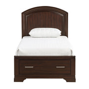 1520CHT-1* (3) Twin Platform Bed with Footboard Storage - 1520CHT-1*