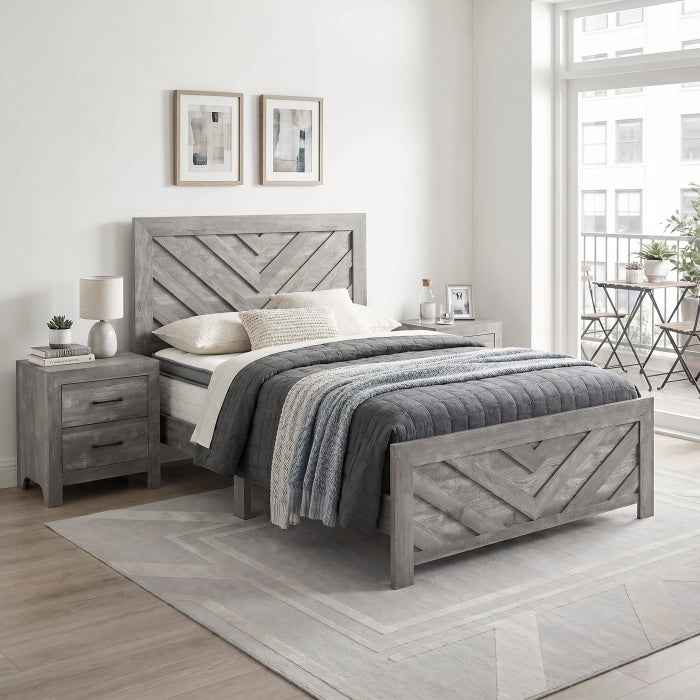 1534NPGY-1 Queen Bed - 1534NPGY-1