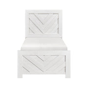 1534NPWHT-1 Twin Bed - 1534NPWHT-1