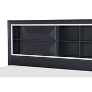 1553-1* (3) Queen Platform Bed with Footboard Storage - 1553-1*