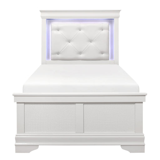 1556WT-1* (2) Twin Bed with LED Lighting - 1556WT-1*