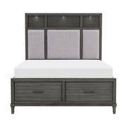 1573-1* (3) Queen Platform Bed - 1573-1*