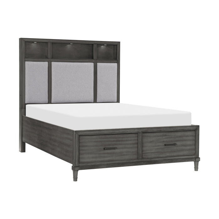 1573K-1EK* (3) Eastern King Platform Bed - 1573K-1EK*