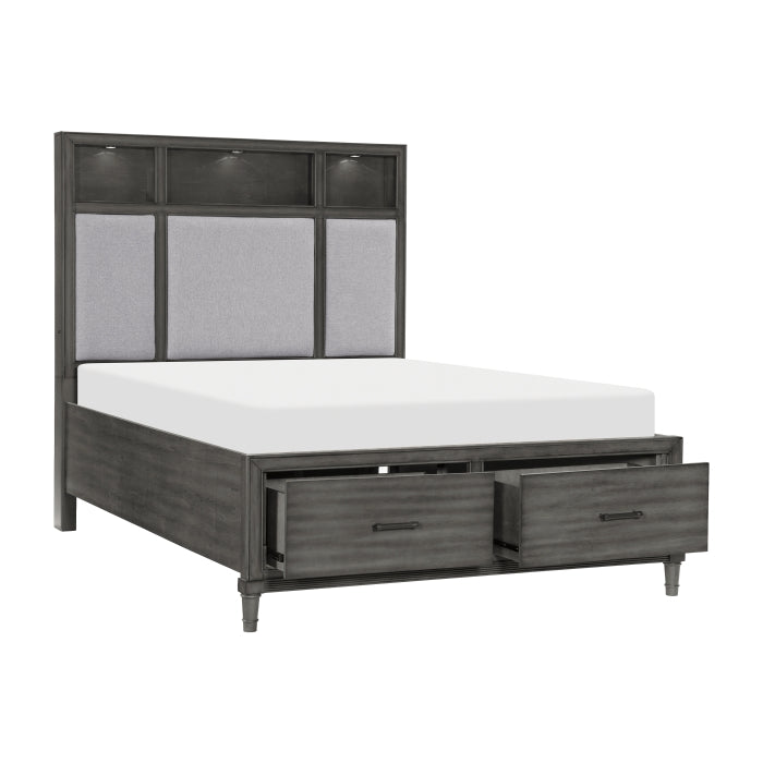 1573K-1EK* (3) Eastern King Platform Bed - 1573K-1EK*