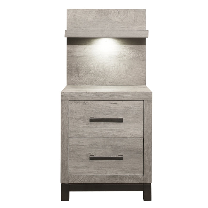 1577-4P* (2) Night Stand with Wall Panel - 1577-4P*