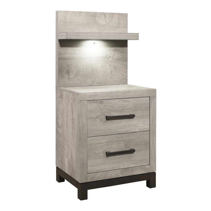 1577-4P* (2) Night Stand with Wall Panel - 1577-4P*