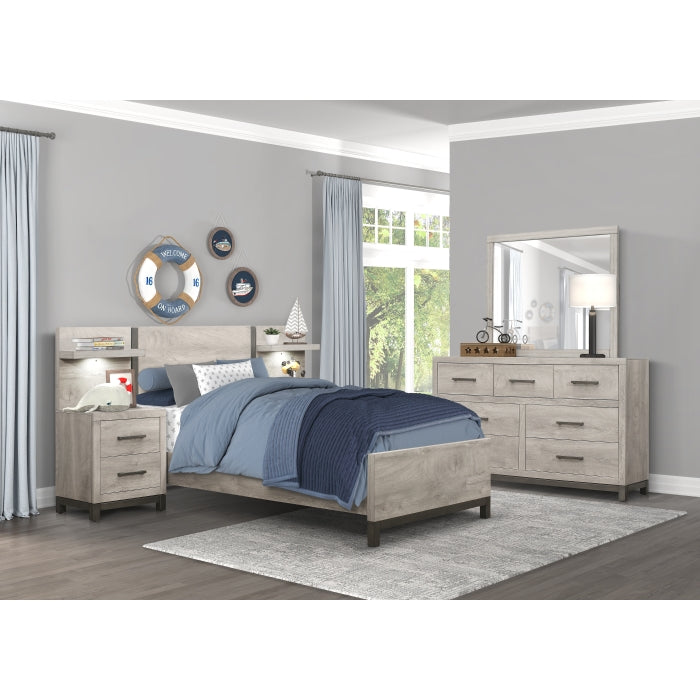 1577-4P* (2) Night Stand with Wall Panel - 1577-4P*