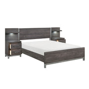 1577DGF-1*WB 5pc Set Full Wall Bed (FB+2NS+2NS-P) - 1577DGF-1*WB