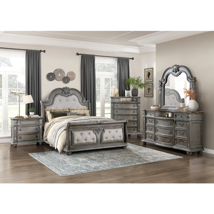 1583K-1EK* (4) Eastern King Bed - 1583K-1EK*