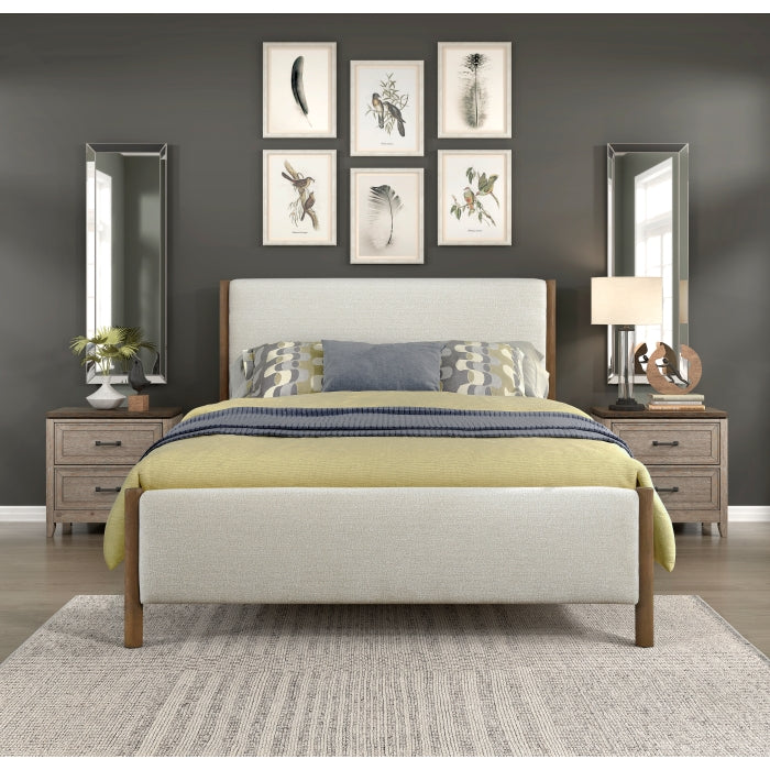 1587F-1* (2) Full Platform Bed - 1587F-1*