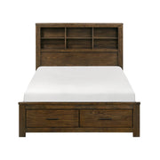 1592K-1CK*WB (5) 5pc Set California King Wall Platform Bed (CKB+2NS+2NS-P) - 1592K-1CK*WB