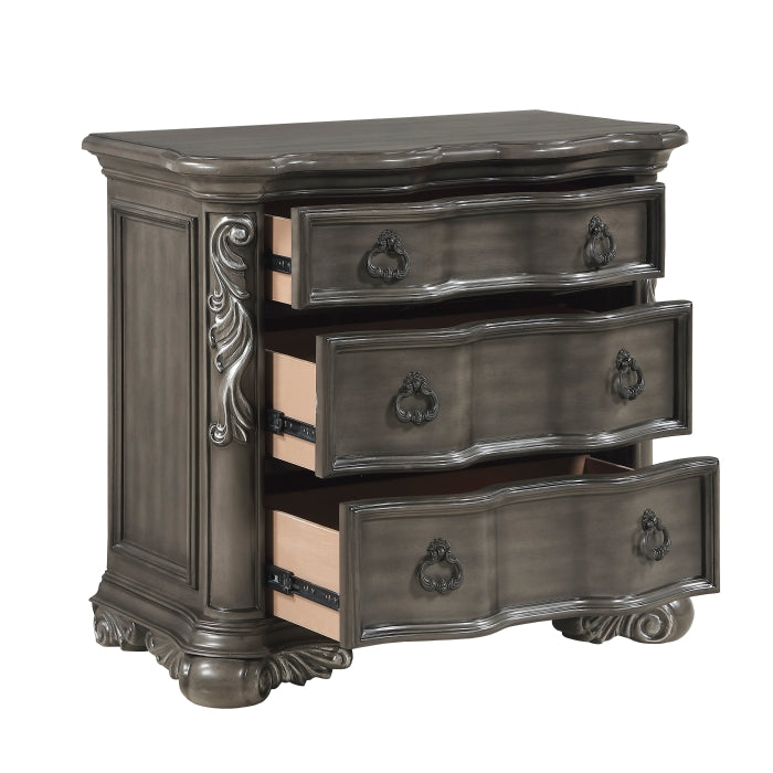 1603GY-4 Night Stand - 1603GY-4