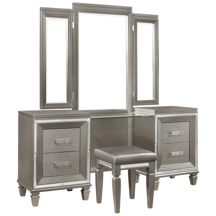 1616-15* (3) Dressing Table with Mirror - 1616-15*