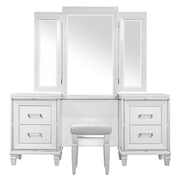 1616W-15* (3) Dressing Table with Mirror - 1616W-15*