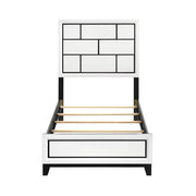 1645WHT-1* (2) Twin Bed - 1645WHT-1*