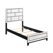 1645WHT-1* (2) Twin Bed - 1645WHT-1*