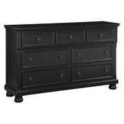 1714BK-5 Dresser, Hidden Drawer - 1714BK-5