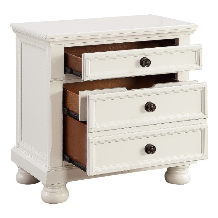 1714W-4 Night Stand, Hidden Drawer - 1714W-4