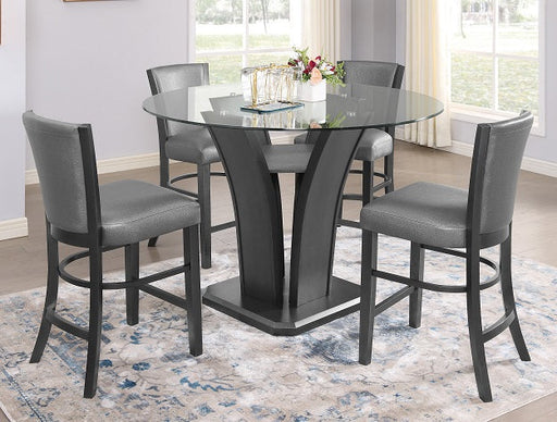 Camelia Counter Height Table Base - Gate Furniture