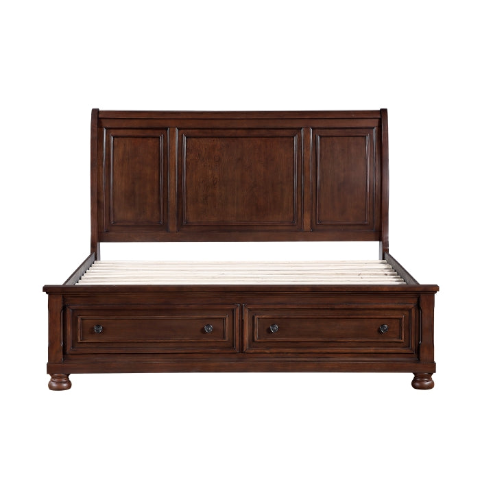 1718FNC-1* (3) Full Platform Bed with Footboard Storage - 1718FNC-1*