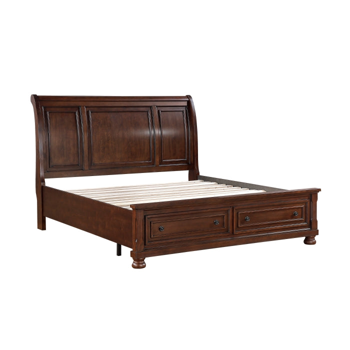 1718FNC-1* (3) Full Platform Bed with Footboard Storage - 1718FNC-1*