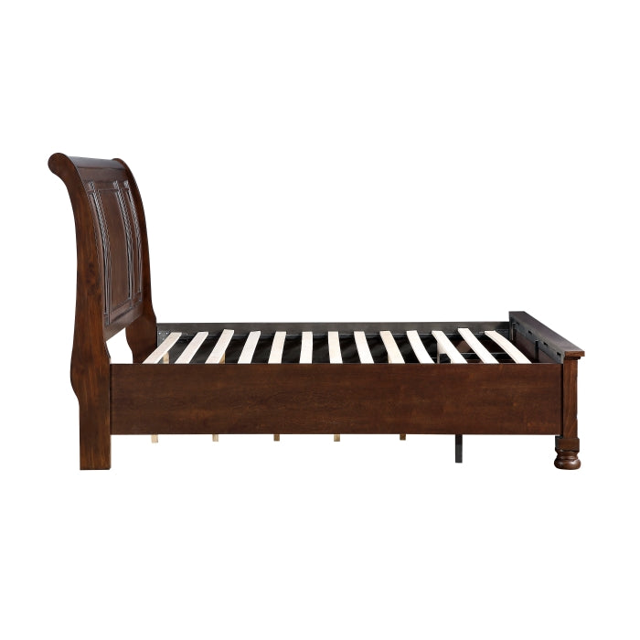 1718FNC-1* (3) Full Platform Bed with Footboard Storage - 1718FNC-1*