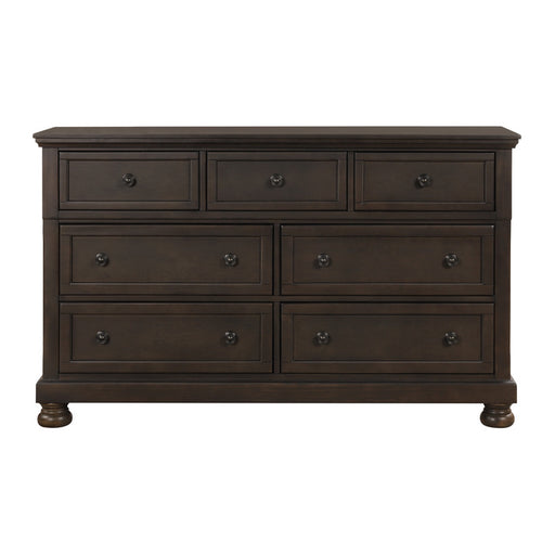 1718GY-5 Dresser, Hidden Drawer - 1718GY-5