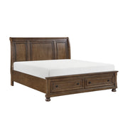 1718KBR-1EK* (3) Eastern King Platform Bed with Footboard Storage - 1718KBR-1EK*