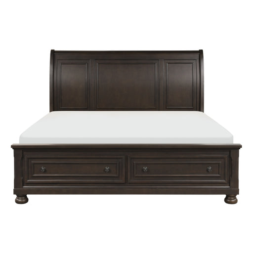 1718KGY-1EK* (3)Eastern King Platform Bed with Footboard Storage - 1718KGY-1EK*