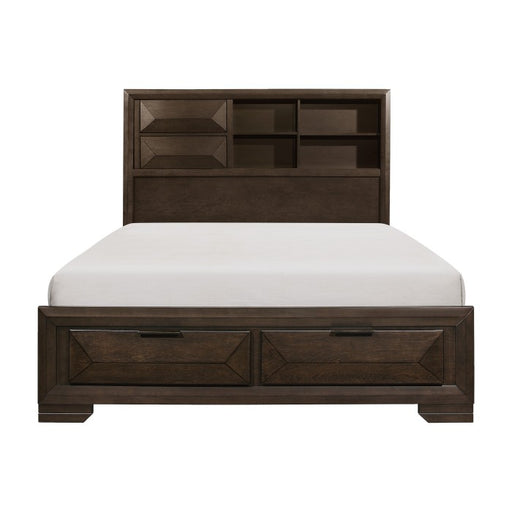 1753K-1CK* (3)California King Platform Bed with Footboard Storage - 1753K-1CK*
