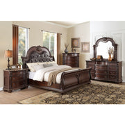 1757-1* (4)Queen Sleigh Bed - 1757-1*