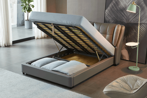 1806 Bed With Storage Queen - Gate FurnitureQueen Bed