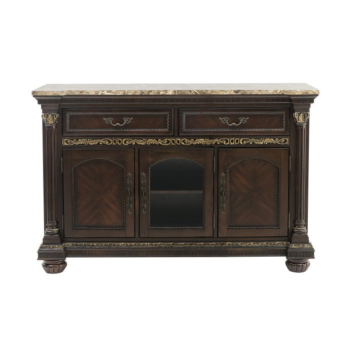 1808-40 Server with Faux Marble Top - 1808-40