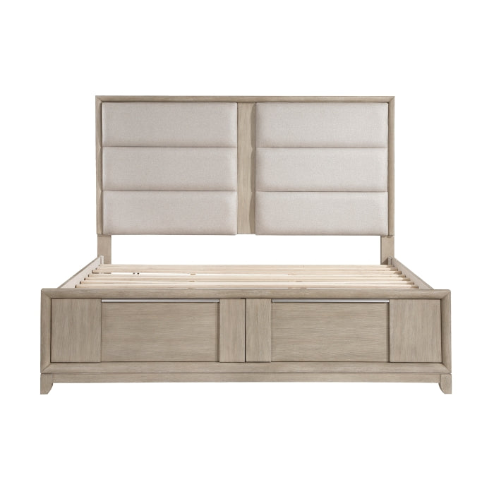 1820NK-1CK* (3) California King Platform Bed with Footboard Storage - 1820NK-1CK*