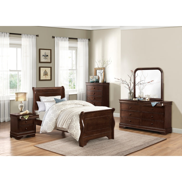 1856-4 Night Stand, Hidden Drawer - 1856-4