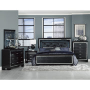 1916BK-1* (3)Queen Bed, LED Lighting - 1916BK-1*