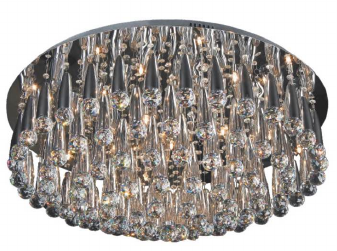 19RND24CH 24" X 12" ALASKA CHROME ROUND - 210000002891