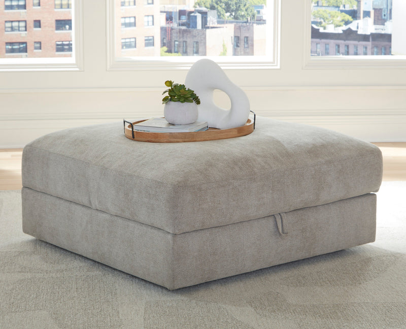 Aslan Court Pebble 5-Piece Sectional with Ottoman from Ashley - Luna Furniture