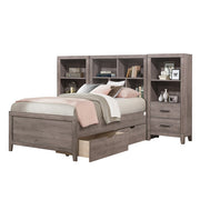 2042NBT*WBT 4pc Set Twin Wall Bed with Toy Boxes (TB+2PNS+TFT) - 2042NBT*WBT