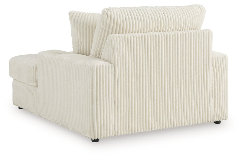 Lindyn 2-Piece Sectional, Chaise and Oversized Ottoman from Ashley - Luna Furniture