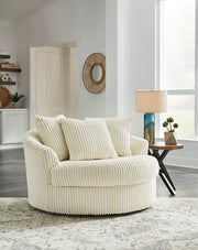 Lindyn Ivory 5-Piece RAF Chaise Sectional -  Ashley - Luna Furniture