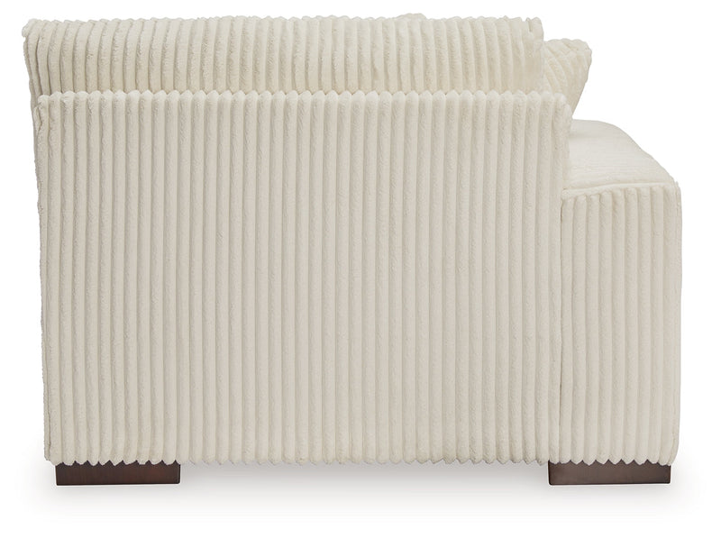 Lindyn 2-Piece Sectional, Chaise and Oversized Ottoman from Ashley - Luna Furniture