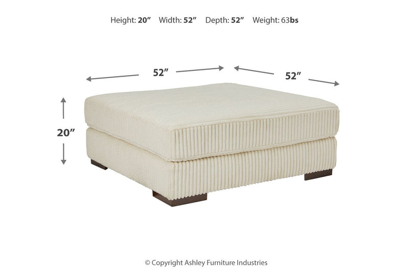 Lindyn Ivory 6-Piece Sectional with Chaise and Ottoman -  Ashley - Luna Furniture