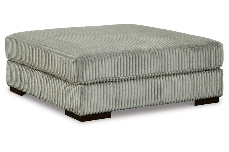 Lindyn Fog 5-Piece Sectional and Ottoman -  Ashley - Luna Furniture