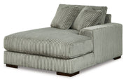 Lindyn Fog 3-Piece Sectional and Chair -  Ashley - Luna Furniture