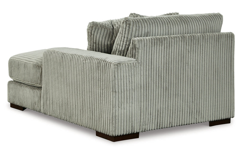 Lindyn Fog 3-Piece Sectional and Chair -  Ashley - Luna Furniture